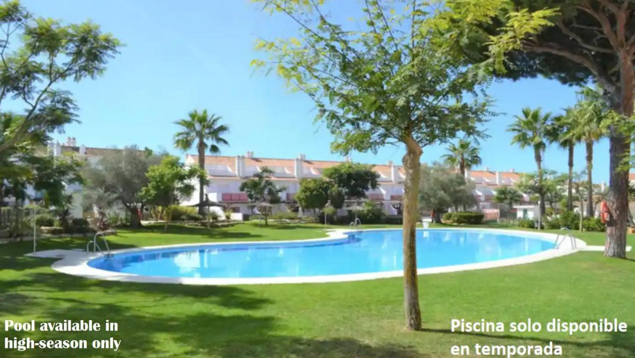 Casa De Lujo En La Playa Frente Al Campo De Golf Vila El Portil Exterior foto