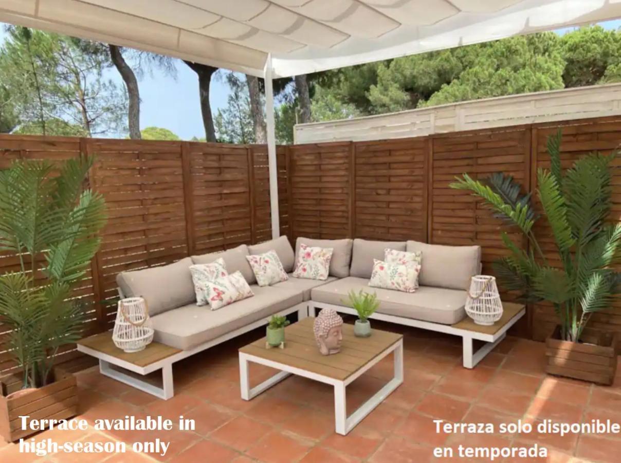 Casa De Lujo En La Playa Frente Al Campo De Golf Vila El Portil Exterior foto